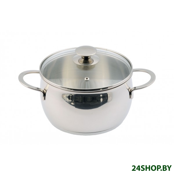 Кастрюля Кухар Магнолия Престиж со стеклянной крышкой 3.5 л (К24366202) Кастрюля Кухар Магнолия Престиж со стеклянной крышкой 3.5 л (К24366202)