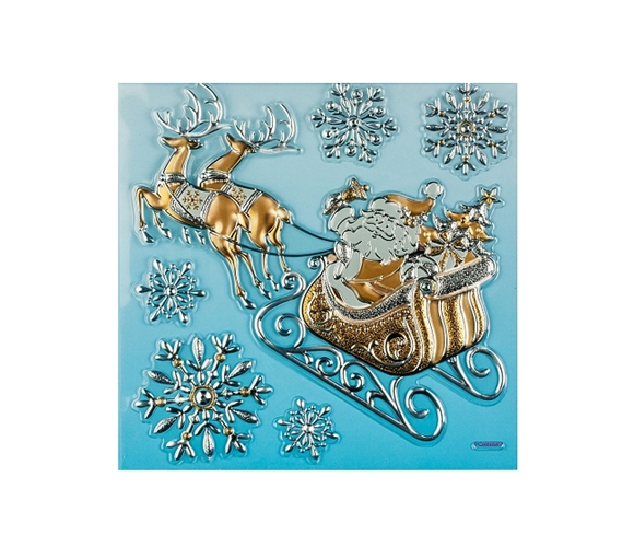 Новогоднее украшение Erich Krause Decor Сани Деда Мороза (46717) Новогоднее украшение Erich Krause Decor Сани Деда Мороза (46717)
