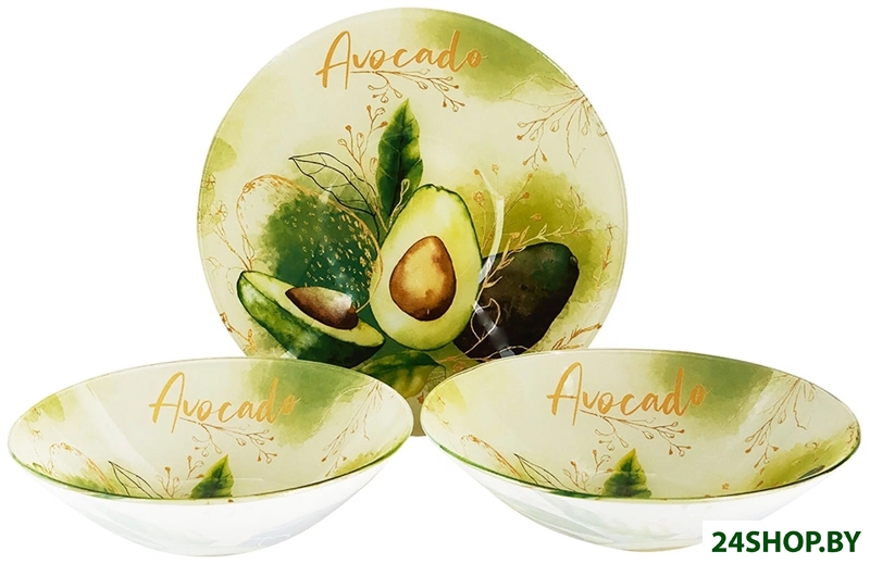 Набор салатников Appetite Avocado ST-06-AV Набор салатников Appetite Avocado ST-06-AV