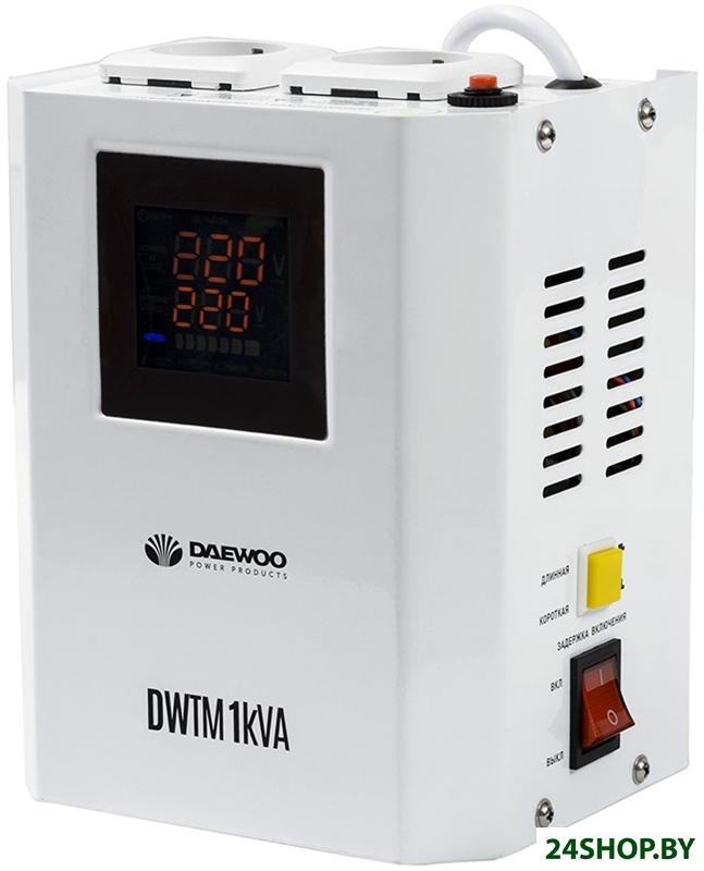 Стабилизатор напряжения Daewoo Power DW-TM1KVA Стабилизатор напряжения Daewoo Power DW-TM1KVA