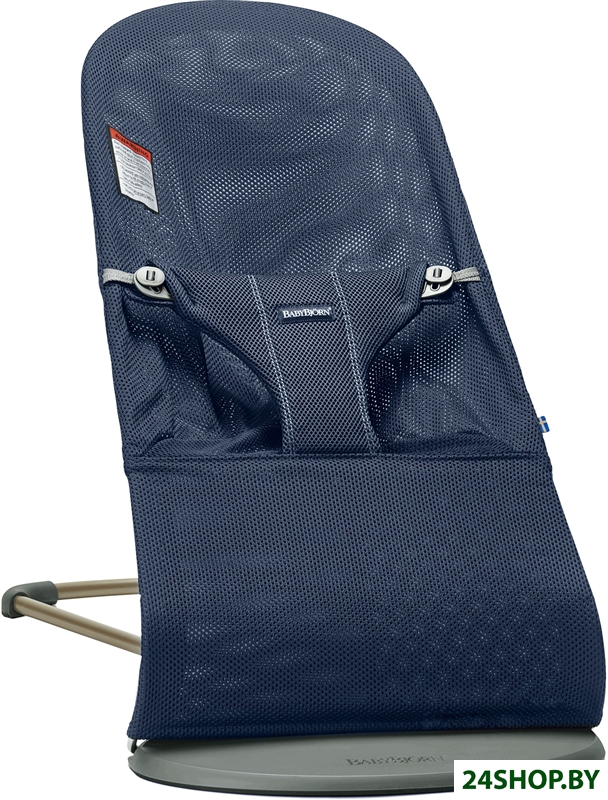 Шезлонг BabyBjorn Bouncer Bliss (сетка, navy blue) Шезлонг BabyBjorn Bouncer Bliss (сетка, navy blue)