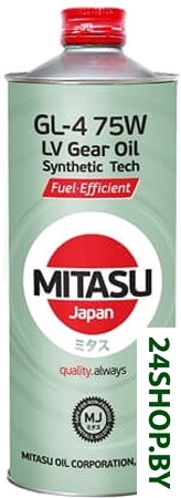 Трансмиссионное масло Mitasu MJ-420 75W 1л Трансмиссионное масло Mitasu MJ-420 75W 1л