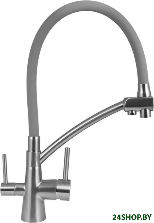 Смеситель Gerhans KK4855A-9 (серый) Смеситель Gerhans KK4855A-9 (серый)