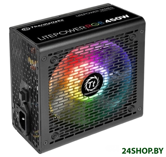 Блок питания Thermaltake Litepower RGB 450W LTP-450AL2NK Блок питания Thermaltake Litepower RGB 450W LTP-450AL2NK
