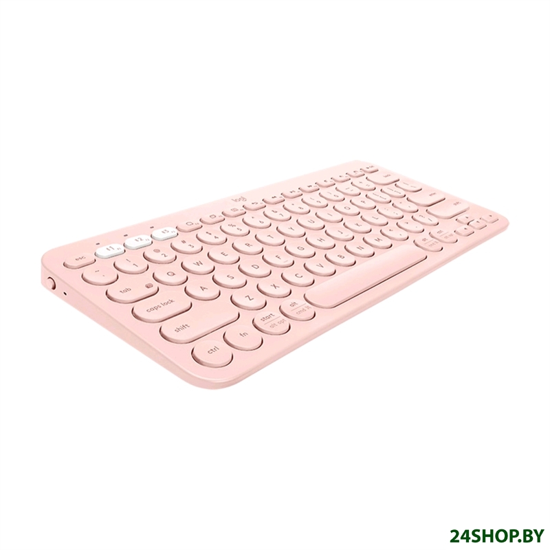 Клавиатура Logitech Multi-Device K380 Bluetooth (розовый) Клавиатура Logitech Multi-Device K380 Bluetooth (розовый)