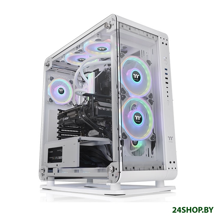 Корпус Thermaltake Core P6 Tempered Glass Snow CA-1V2-00M6WN-00 Корпус Thermaltake Core P6 Tempered Glass Snow CA-1V2-00M6WN-00
