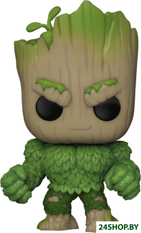Фигурка Funko POP! Bobble Marvel We Are Groot Groot as Hulk (1397) 81338 Фигурка Funko POP! Bobble Marvel We Are Groot Groot as Hulk (1397) 81338