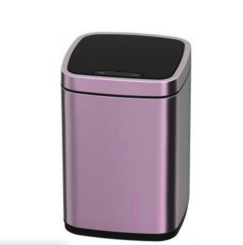 Сенсорное мусорное ведро Java Rome 9л, (розовое золото) Сенсорное мусорное ведро Java Rome 9л, (розовое золото)