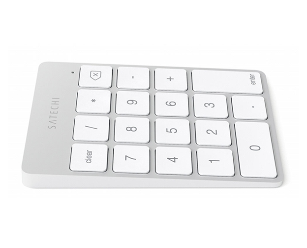 Цифровой блок Satechi Aluminum Slim Rechargeable Bluetooth Keypad (серебристый) (ST-SALKPS) Цифровой блок Satechi Aluminum Slim Rechargeable Bluetooth Keypad (серебристый) (ST-SALKPS)