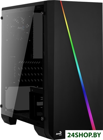 Корпус AeroCool Cylon Mini Tempered Glass (черный) Корпус AeroCool Cylon Mini Tempered Glass (черный)