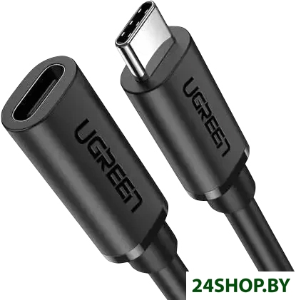Удлинитель Ugreen US353 10387 Thunderbolt 3 - Thunderbolt 3 (1 м, черный) Удлинитель Ugreen US353 10387 Thunderbolt 3 - Thunderbolt 3 (1 м, черный)