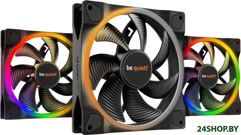 Набор вентиляторов be quiet! Light Wings 140mm PWM Triple Pack BL078 Набор вентиляторов be quiet! Light Wings 140mm PWM Triple Pack BL078
