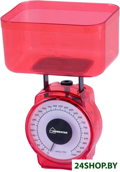Весы кухонные HOMESTAR HS-3004М (красный) Весы кухонные HOMESTAR HS-3004М (красный)