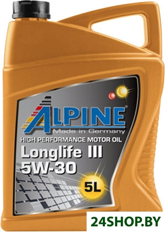 Моторное масло Alpine Longlife III 5W-30 5л Моторное масло Alpine Longlife III 5W-30 5л
