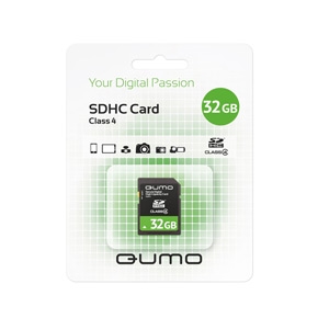 Карта памяти QUMO SDHC 32GB Class 4 Карта памяти QUMO SDHC 32GB Class 4
