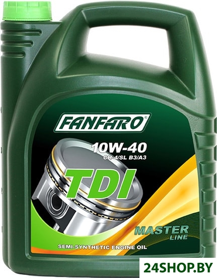 Моторное масло Fanfaro TDI 10W-40 5л Моторное масло Fanfaro TDI 10W-40 5л