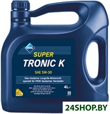 Моторное масло Aral SuperTronic K 5W-30 4л Моторное масло Aral SuperTronic K 5W-30 4л
