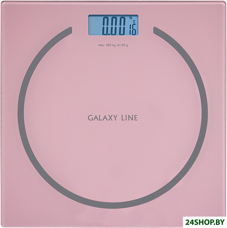 Напольные весы Galaxy Line GL4815 (розовый) Напольные весы Galaxy Line GL4815 (розовый)