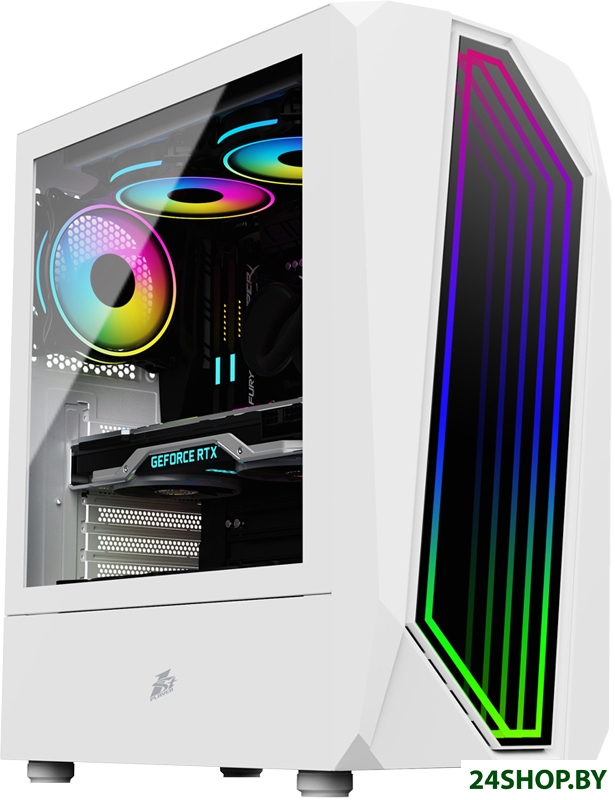 Корпус 1stPlayer Infinite Space IS-6 (белый) Корпус 1stPlayer Infinite Space IS-6 (белый)