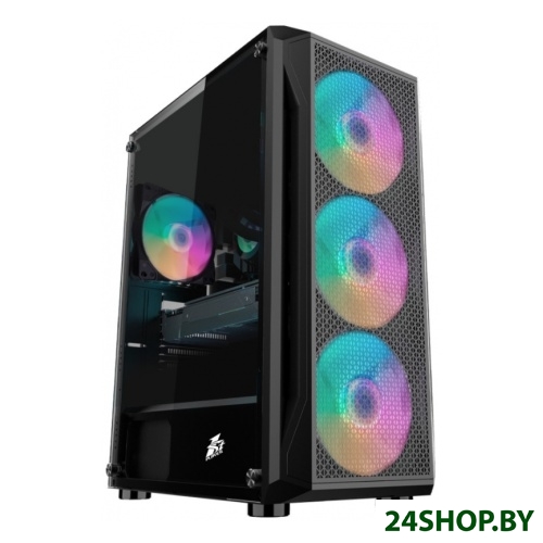 Корпус 1stPlayer FIREBASE X5 X5-3G6P-1G6 Black Корпус 1stPlayer FIREBASE X5 X5-3G6P-1G6 Black