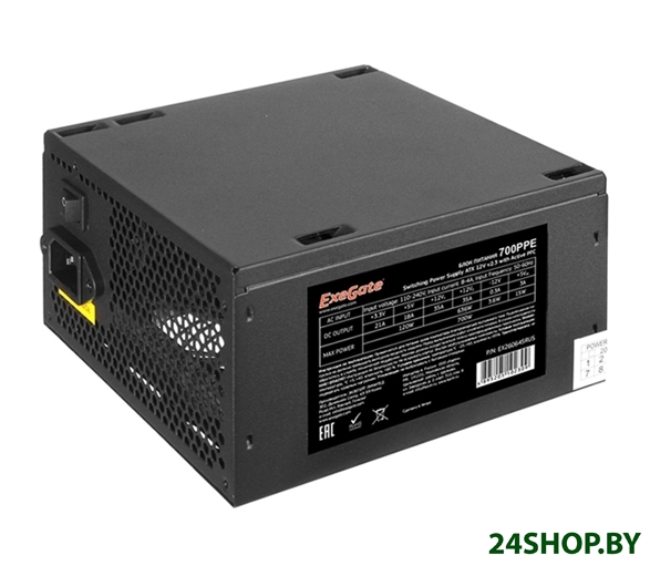 Блок питания ExeGate 700PPE EX260645RUS-S Блок питания ExeGate 700PPE EX260645RUS-S