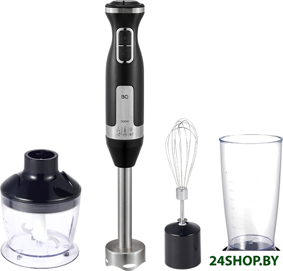 Блендер BQ HB420PS (черный/серебристый) Блендер BQ HB420PS (черный/серебристый)