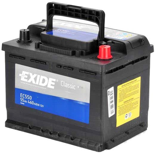 Автомобильный аккумулятор Exide Classic EC550 (55 А/ч) Автомобильный аккумулятор Exide Classic EC550 (55 А/ч)