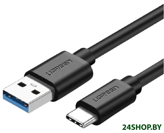 Кабель UGREEN US184 20882 1.0м (черный) Кабель UGREEN US184 20882 1.0м (черный)