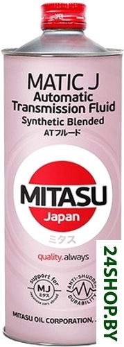Трансмиссионное масло Mitasu MJ-333 ATF MATIC J 1л Трансмиссионное масло Mitasu MJ-333 ATF MATIC J 1л