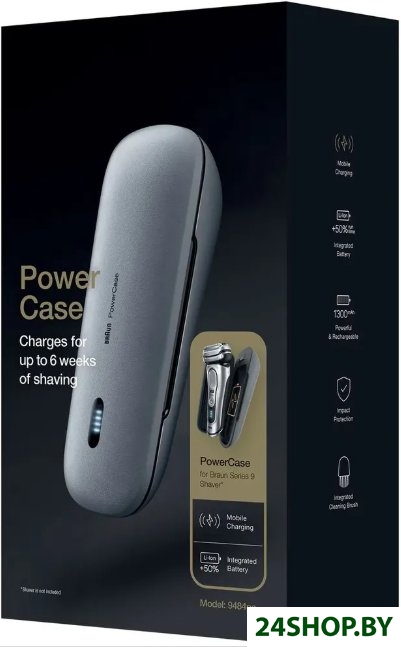 Зарядный футляр Braun PowerCase 9484PC Зарядный футляр Braun PowerCase 9484PC