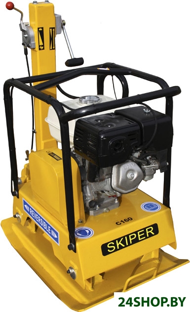 Виброплита Skiper C-160 Honda GX270 (реверс, колеса) Виброплита Skiper C-160 Honda GX270 (реверс, колеса)