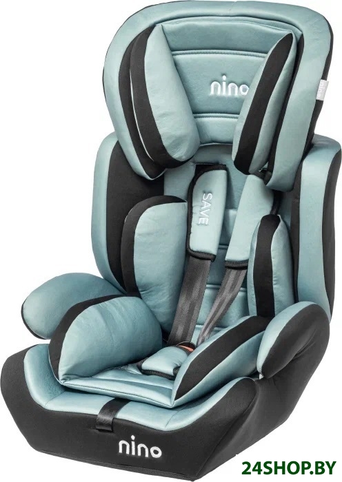 Детское автокресло Nino Save (черный/голубой) Детское автокресло Nino Save (черный/голубой)