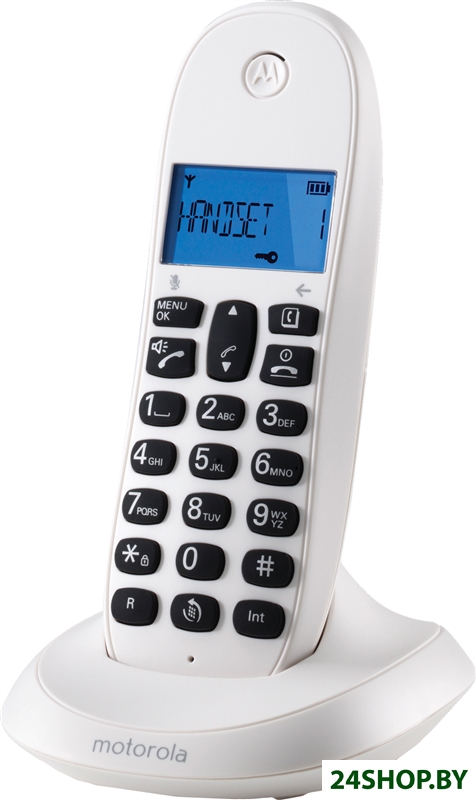 Радиотелефон Motorola C1001LB+ (белый) Радиотелефон Motorola C1001LB+ (белый)