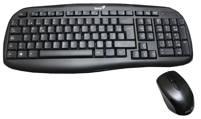 Клавиатура + мышь Genius KB-8000X Black Клавиатура + мышь Genius KB-8000X Black