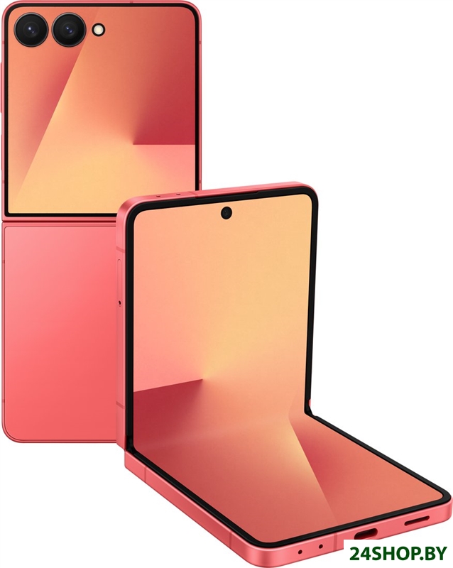 Телефон Samsung Galaxy Z Flip7 SM-F766B 12GB/512GB (коралловый) Телефон Samsung Galaxy Z Flip7 SM-F766B 12GB/512GB (коралловый)