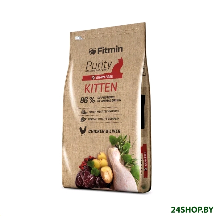 Сухой корм для кошек Fitmin Purity Kitten (1,5 кг) Сухой корм для кошек Fitmin Purity Kitten (1,5 кг)