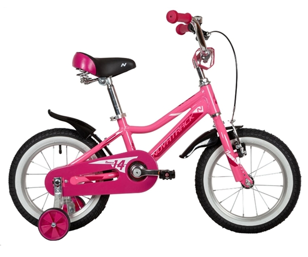 Детский велосипед Novatrack Novara 14 2022 145ANOVARA.PN22 (розовый) Детский велосипед Novatrack Novara 14 2022 145ANOVARA.PN22 (розовый)