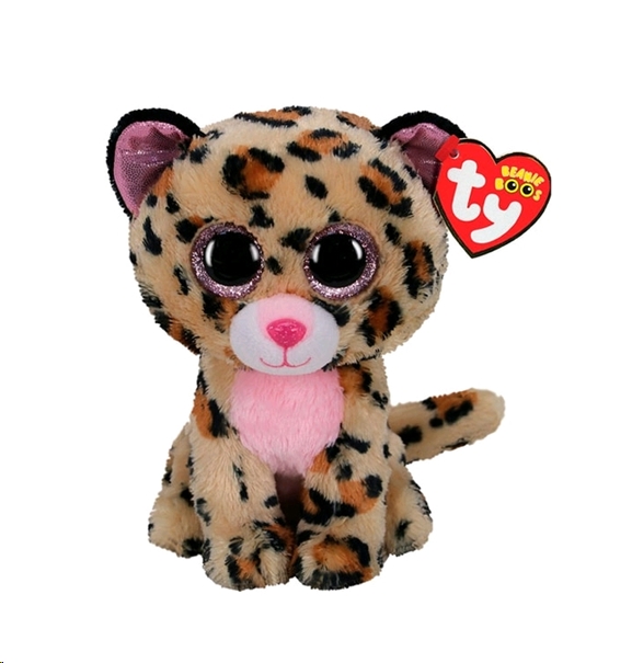 Игрушка-брелок Ty Beanie Boo's Леопард Livvie 36367 Игрушка-брелок Ty Beanie Boo's Леопард Livvie 36367