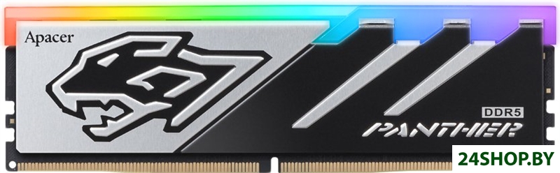 Оперативная память Apacer Panther RGB 32ГБ DDR5 6000 МГц AH5U32G60C6229BAA-1 Оперативная память Apacer Panther RGB 32ГБ DDR5 6000 МГц AH5U32G60C6229BAA-1