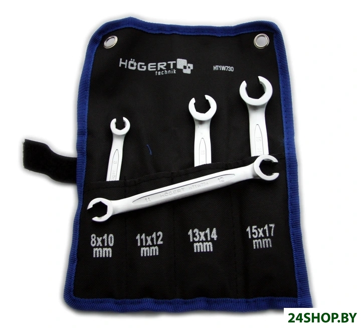 Набор ключей Hogert Technik HT1W730 (4 предмета) Набор ключей Hogert Technik HT1W730 (4 предмета)