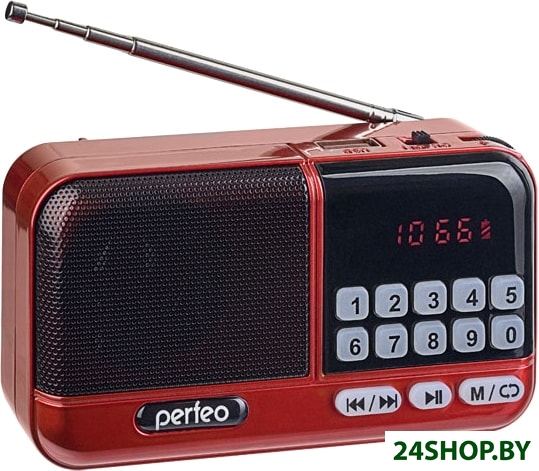 Радиоприемник Perfeo Aspen i20 PF-B4058 Радиоприемник Perfeo Aspen i20 PF-B4058
