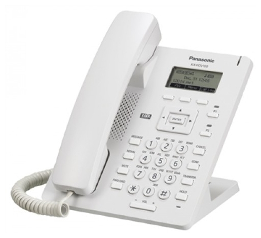 Проводной телефон Panasonic KX-HDV100RU (белый) Проводной телефон Panasonic KX-HDV100RU (белый)