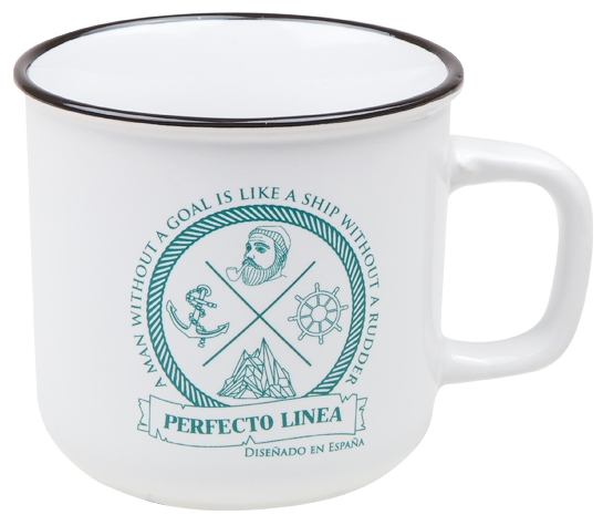 Кружка Perfecto Linea Морской волк 30-145128 Кружка Perfecto Linea Морской волк 30-145128