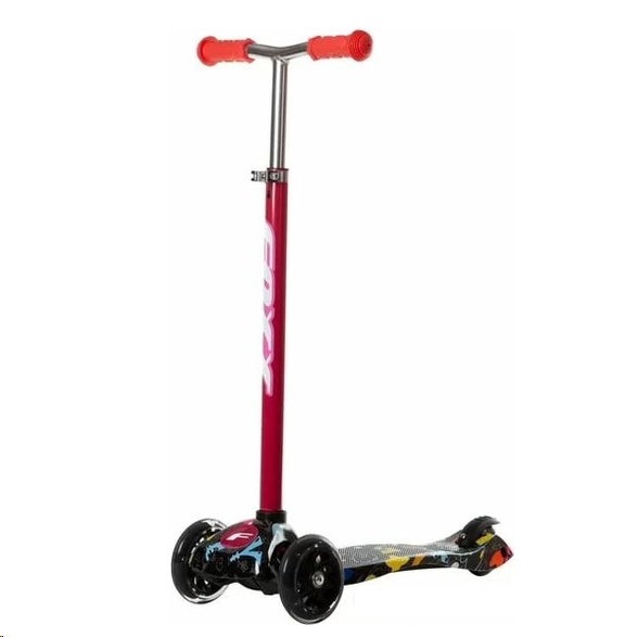 Самокат Foxx Rainbow FXA.RAINBOW.WPN21 (красный) Самокат Foxx Rainbow FXA.RAINBOW.WPN21 (красный)