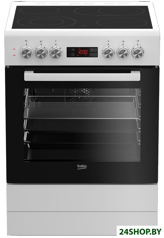 Плита электрическая BEKO FSM67320GWS Плита электрическая BEKO FSM67320GWS