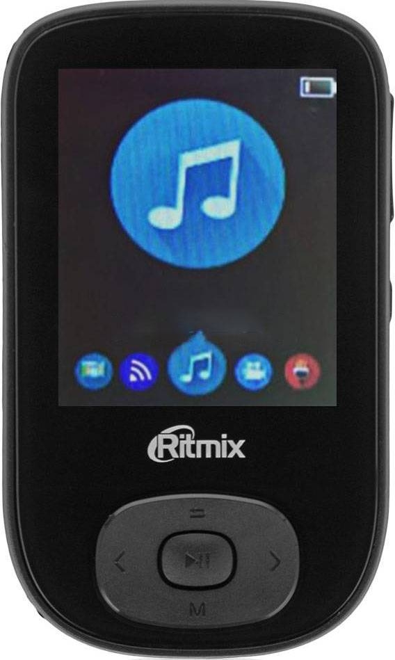 MP3 плеер Ritmix RF-5100BT 8GB (черный) MP3 плеер Ritmix RF-5100BT 8GB (черный)