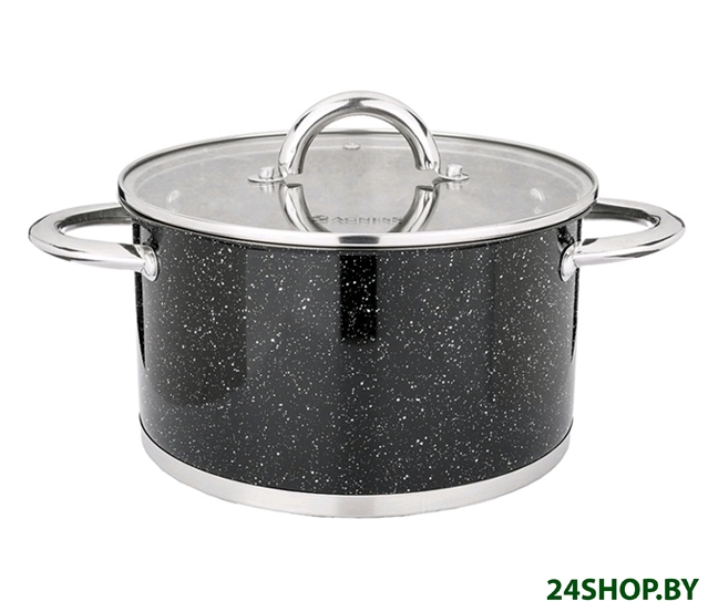 Кастрюля Agness Black Marble 937-308 Кастрюля Agness Black Marble 937-308