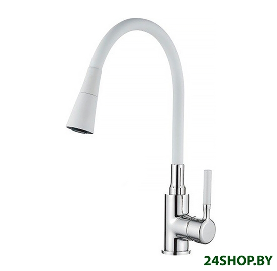 Смеситель Ledeme L4199-3 (хром/белый) Смеситель Ledeme L4199-3 (хром/белый)