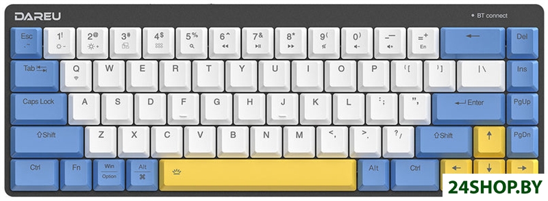 Клавиатура Dareu EK868 (Kaihl Red, White-Blue-Yellow) Клавиатура Dareu EK868 (Kaihl Red, White-Blue-Yellow)