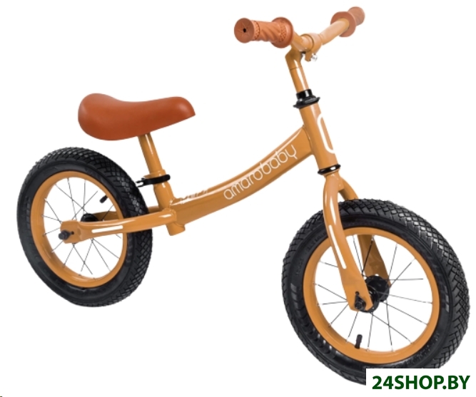 Беговел Amarobaby Road Racer (коричневый) Беговел Amarobaby Road Racer (коричневый)